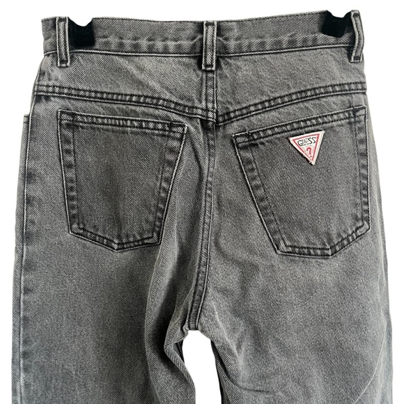 VINTAGE GUESS 90s Georges Marciano High Waisted Straight Leg Mom Jeans - Picture 6 of 13